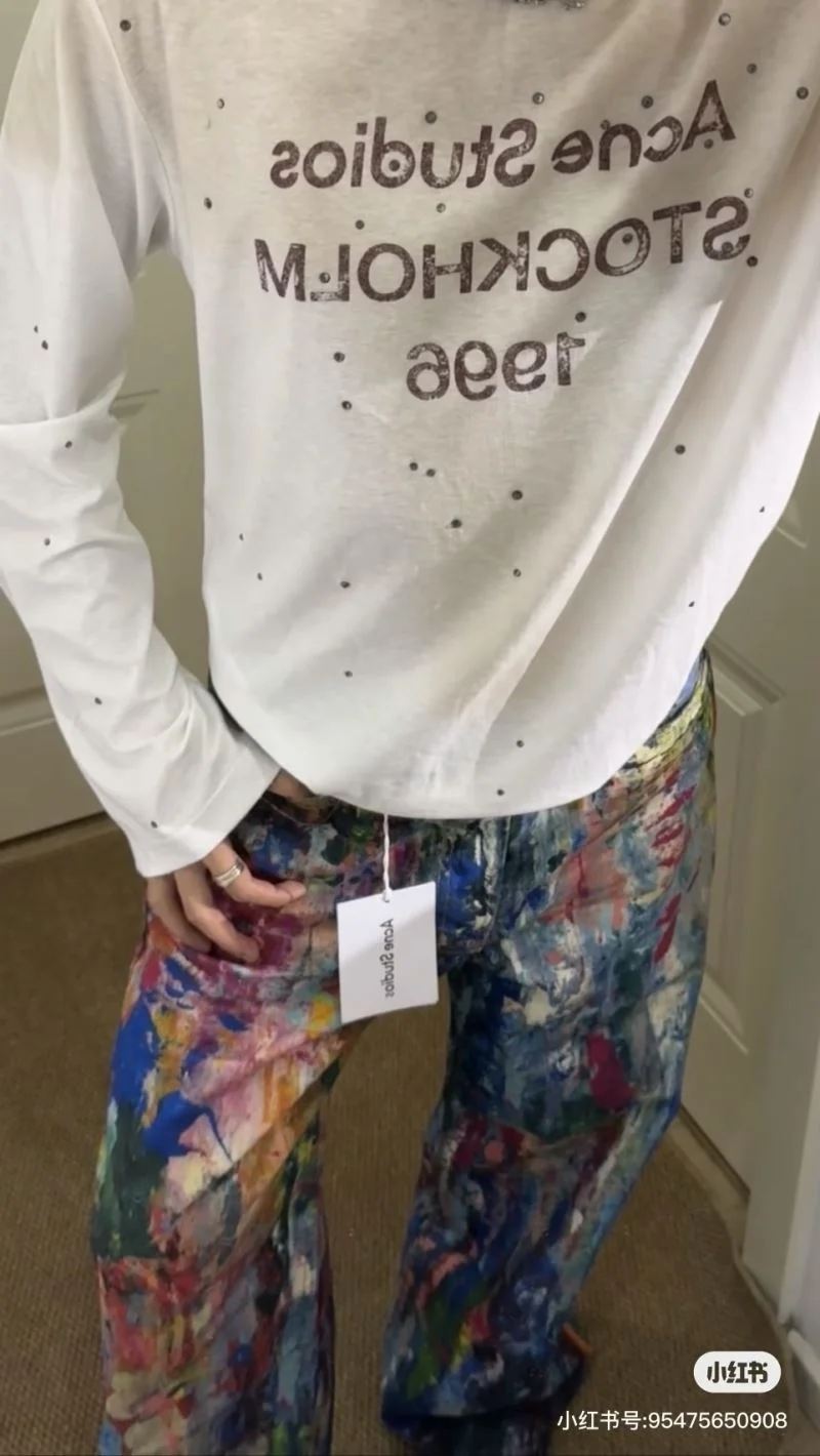 Acne Jeans Trendy 163909