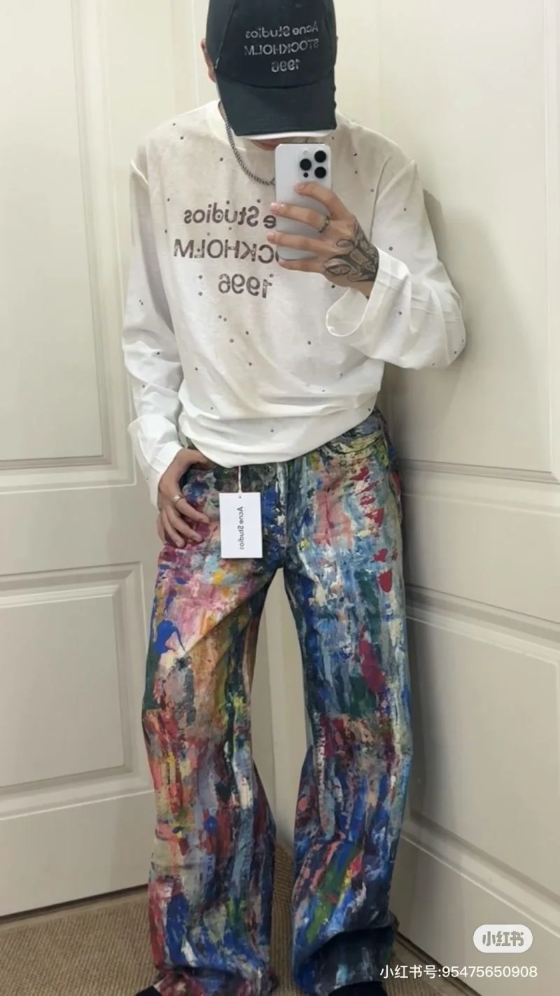 Acne Jeans Trendy 163909
