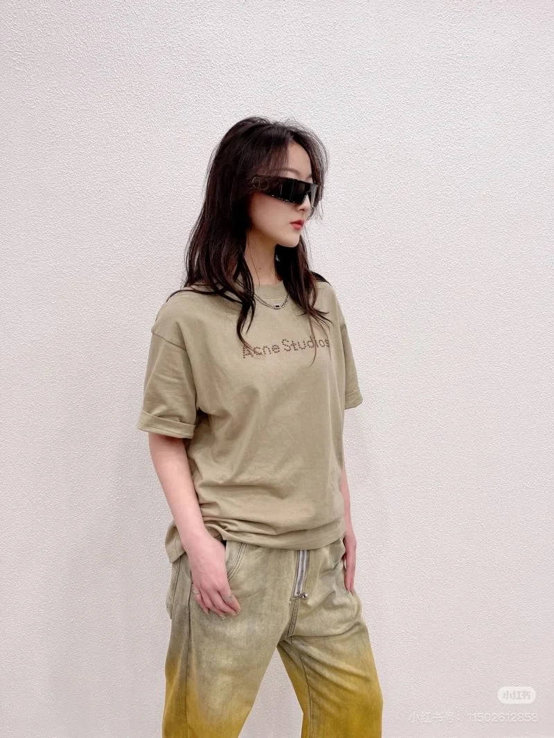 Acne T-Shirts ZeroBulk 163890