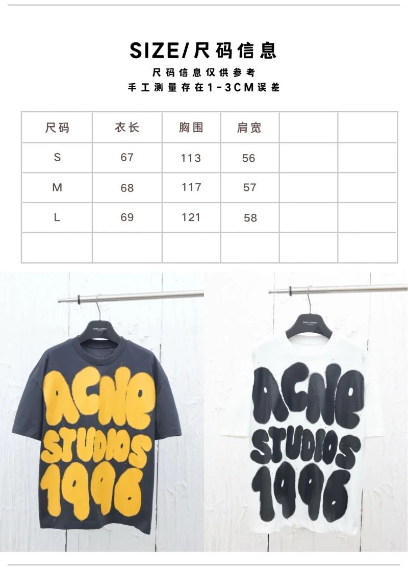 Acne T-Shirts TravelReady 163884