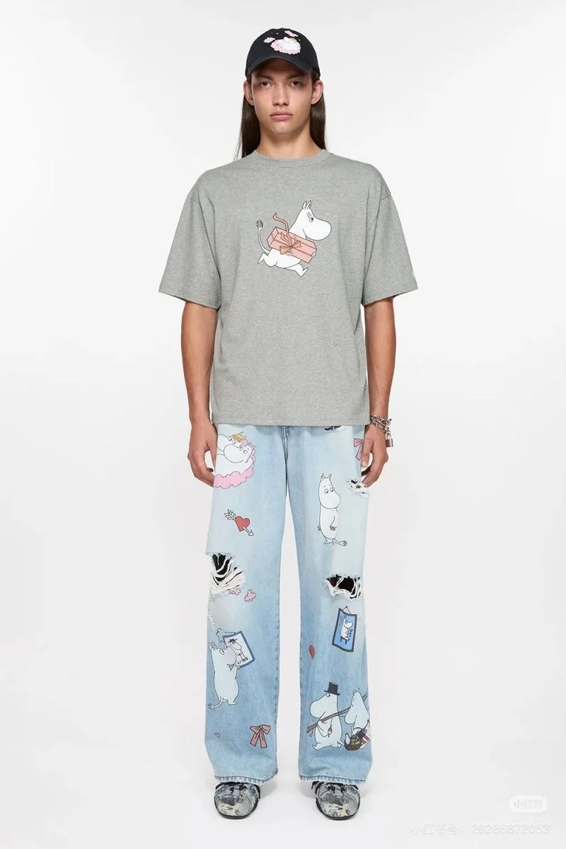 Acne T-Shirts ComfortFit 163883