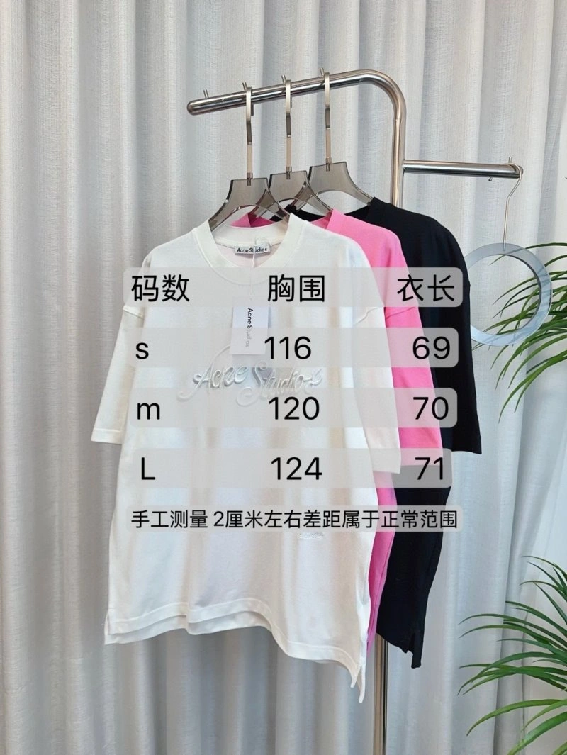 Lightweight Acne T-Shirts 152068