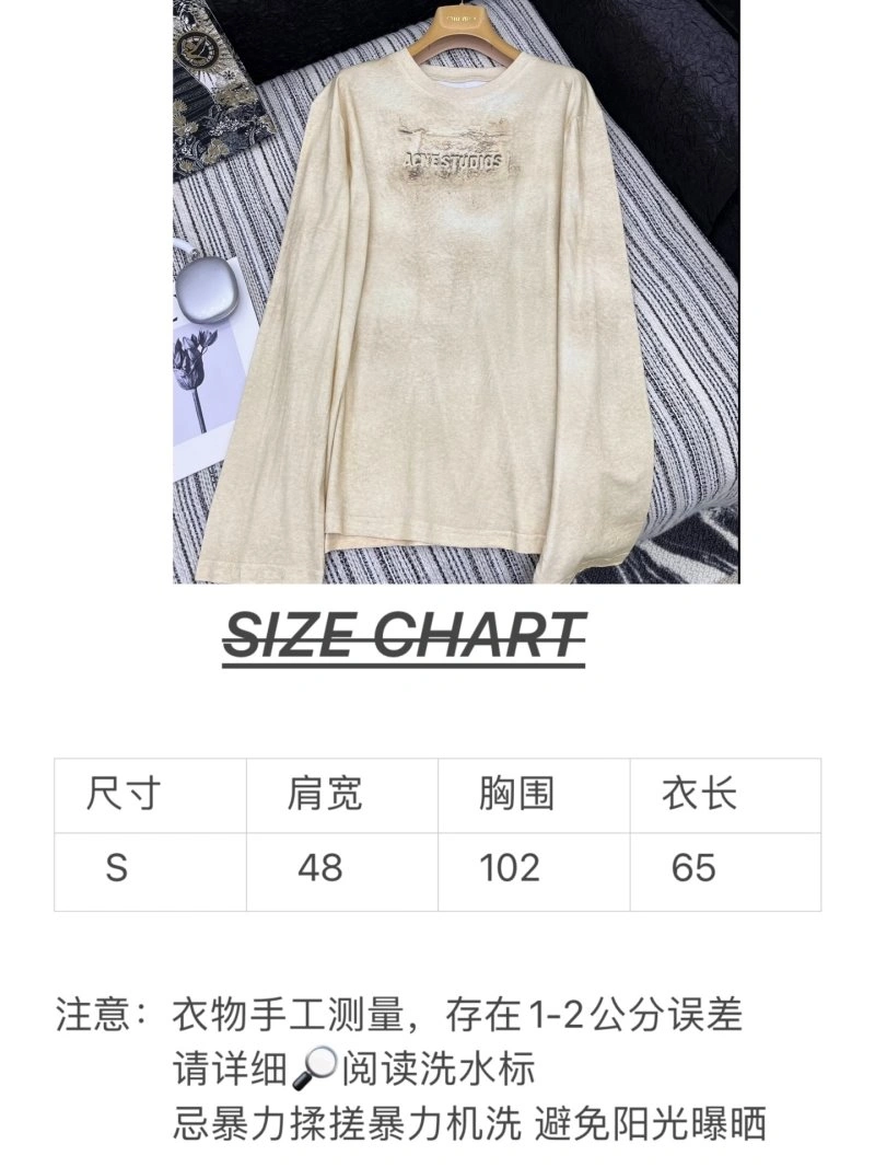 Lightweight Acne T-Shirts 152061