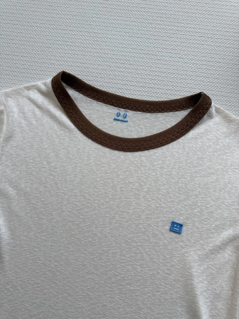 Acne T-Shirts Lightweight 152053