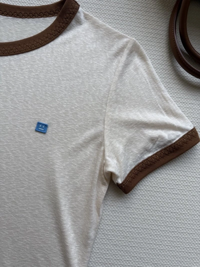 Acne T-Shirts Lightweight 152053