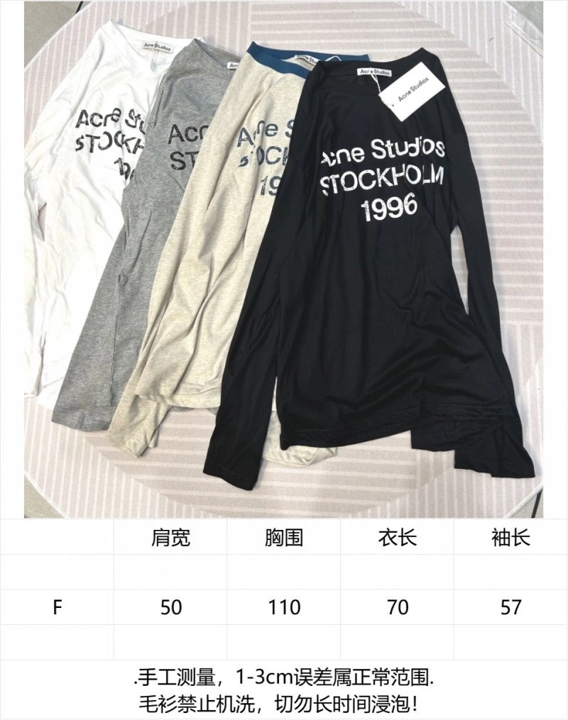 Lightweight Acne T-Shirts 157181