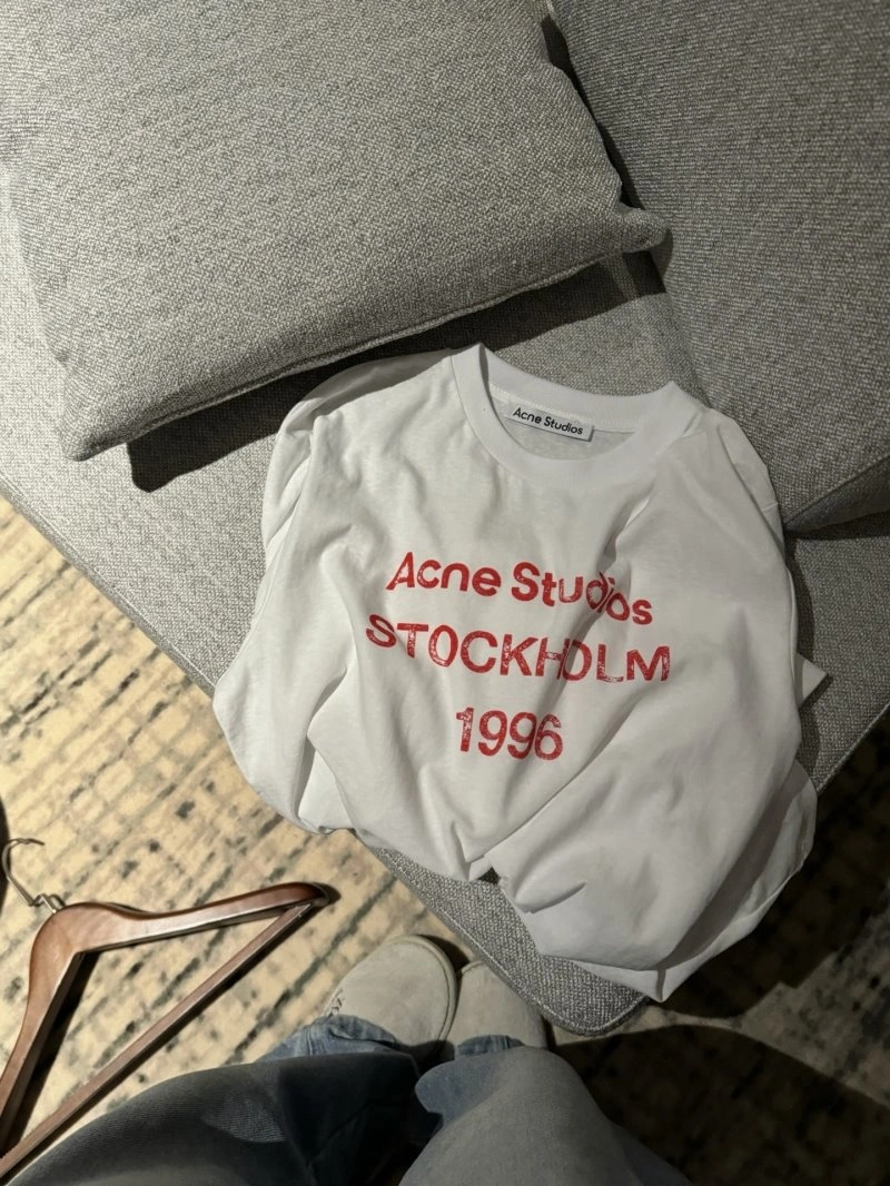 Lightweight Acne T-Shirts 157181