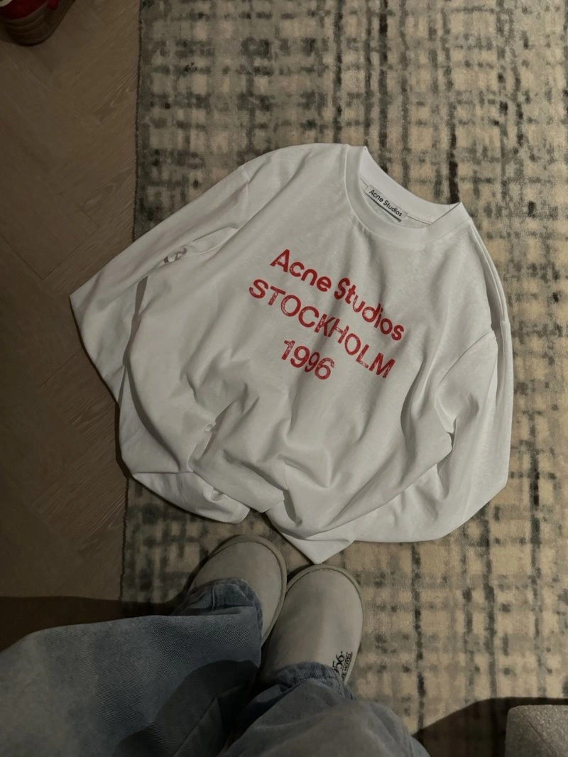 Lightweight Acne T-Shirts 157181