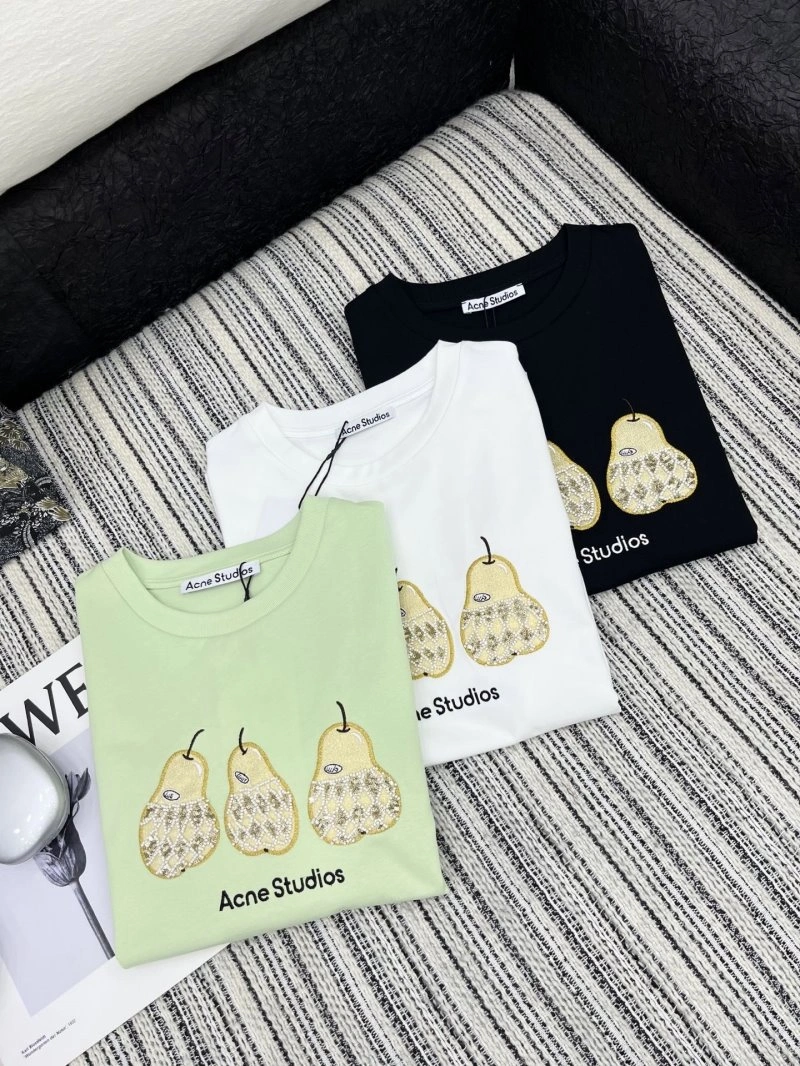 Acne T-Shirts Unisex 155106