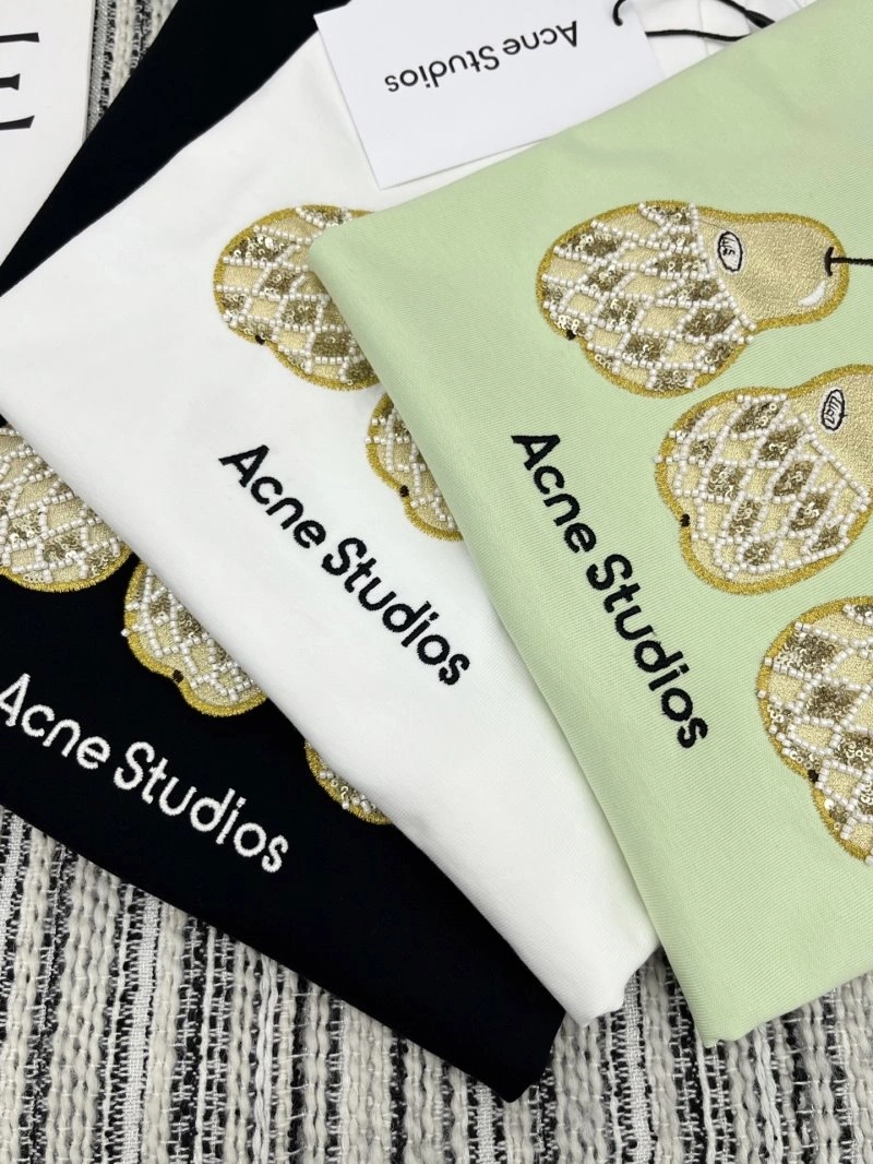Acne T-Shirts Unisex 155106