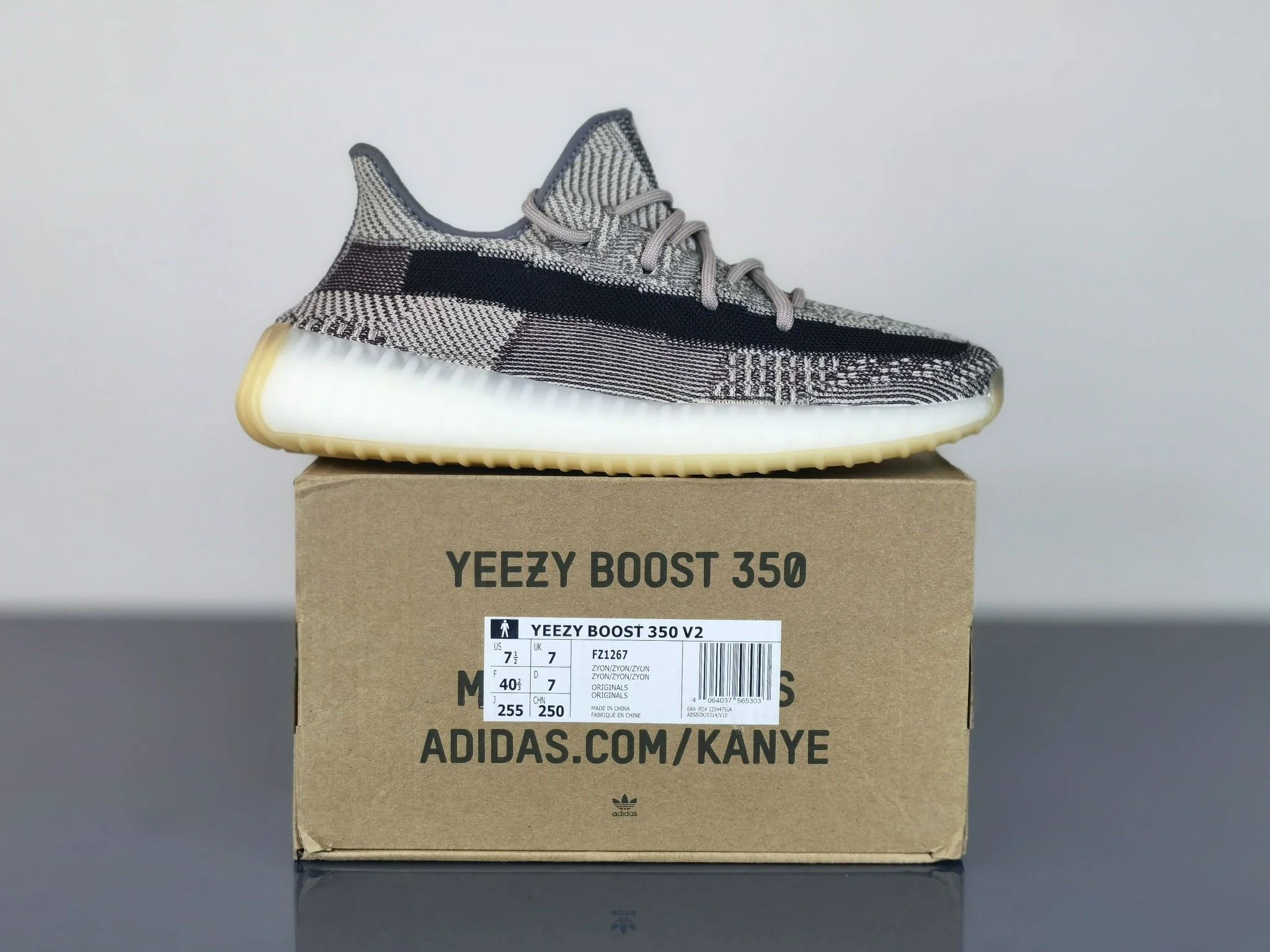 ZipUp Adidas Yeezy 350 Shoes 16226