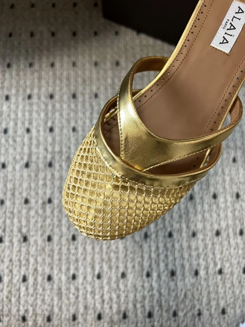 Alaia Sandals Durable 13212