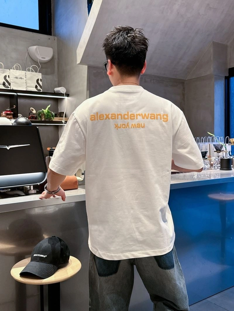 MoistureWicking Alexander Wang T-Shirts 95278