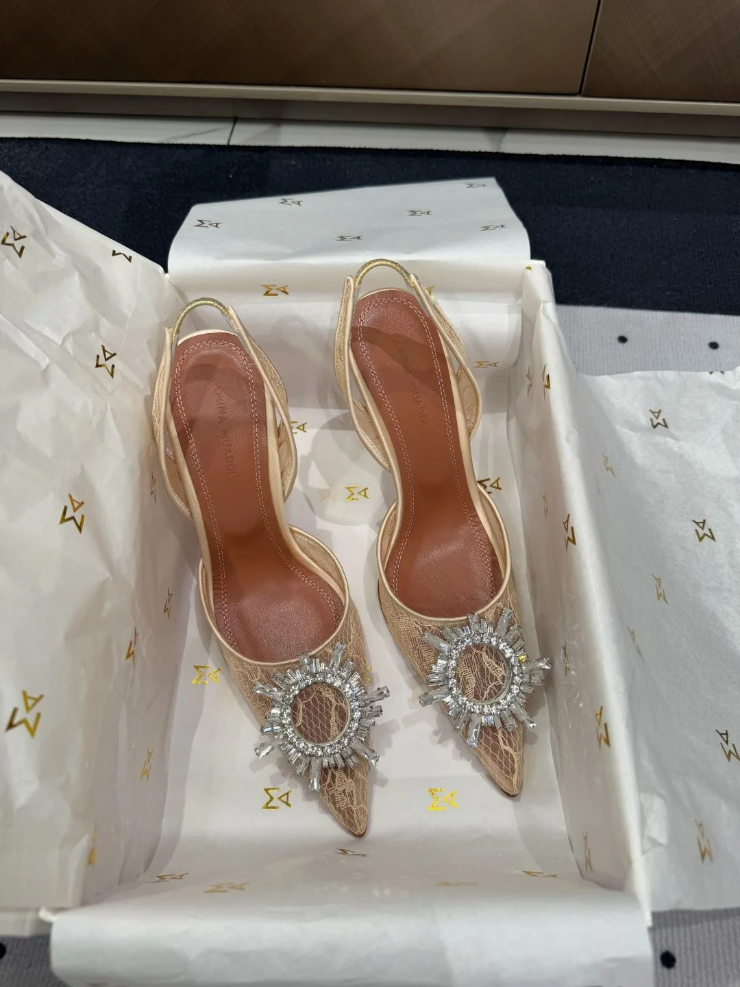 Amina Muaddi Sandals Sustainable 8449