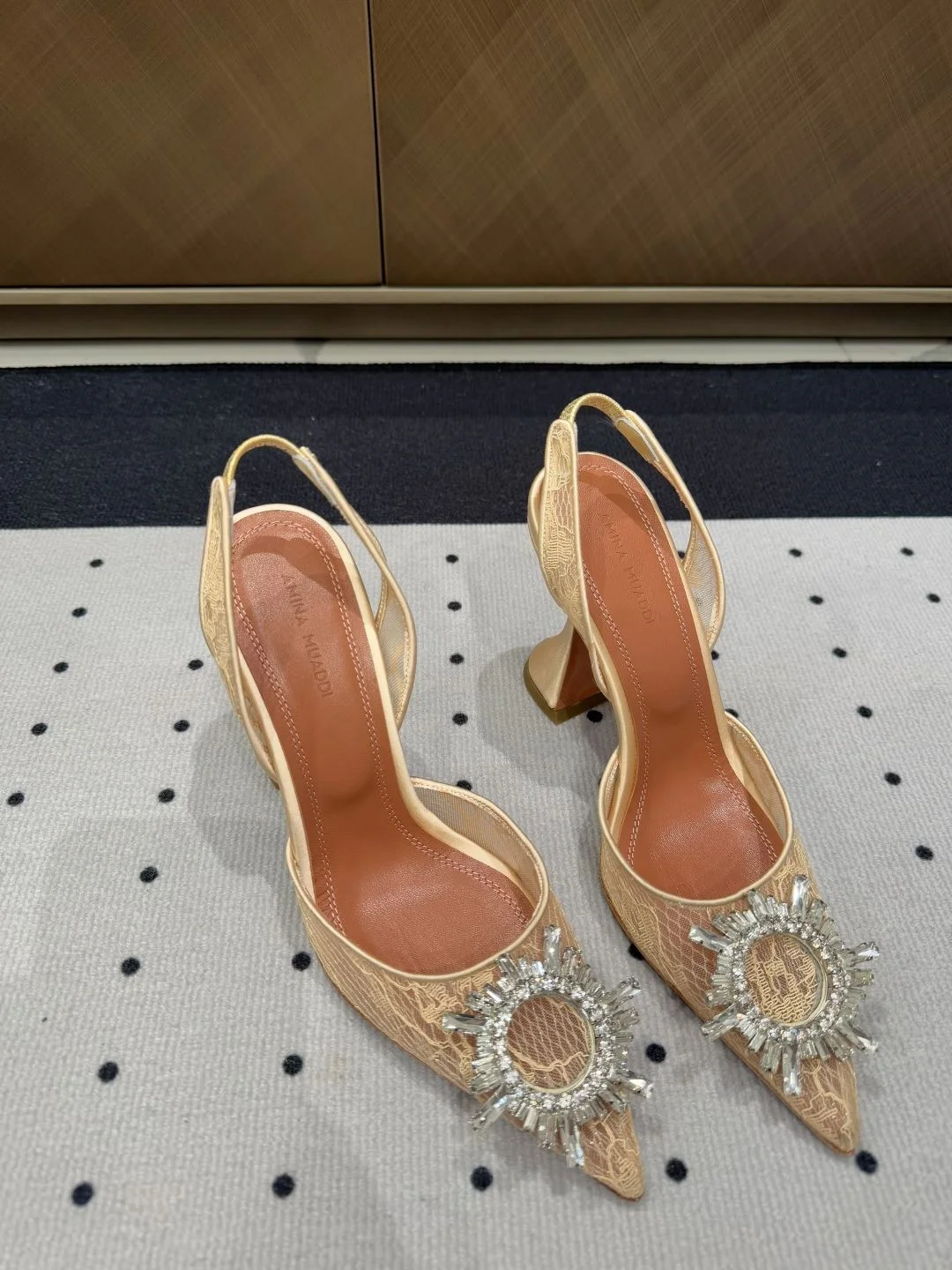 Neat Amina Muaddi Sandals 8471