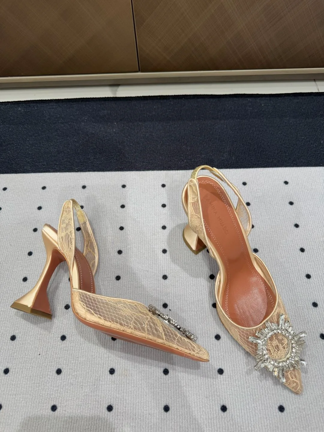 Neat Amina Muaddi Sandals 8471