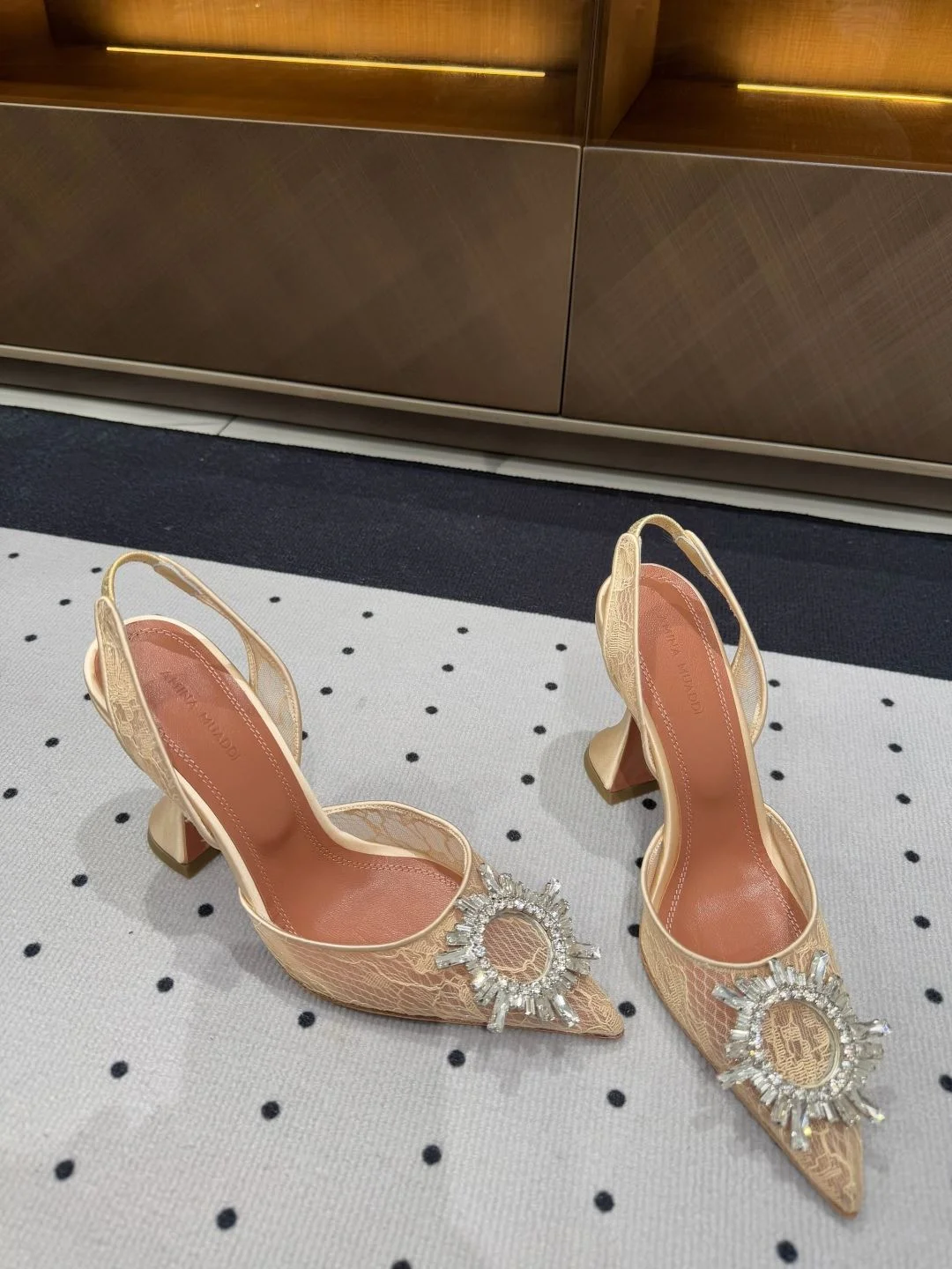 Neat Amina Muaddi Sandals 8471
