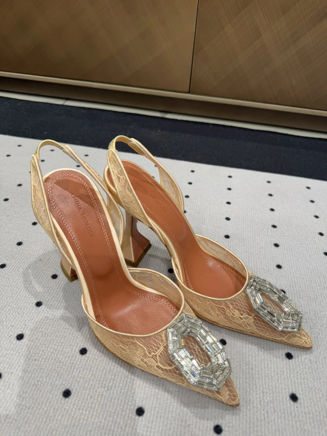 Neat Amina Muaddi Sandals 8471