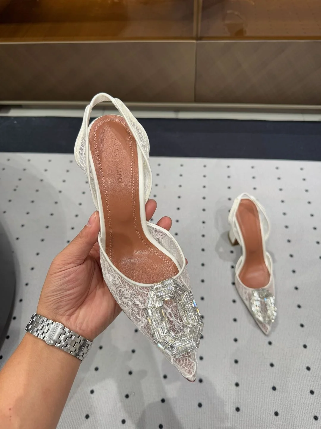 Amina Muaddi Sandals EasyCare 8467