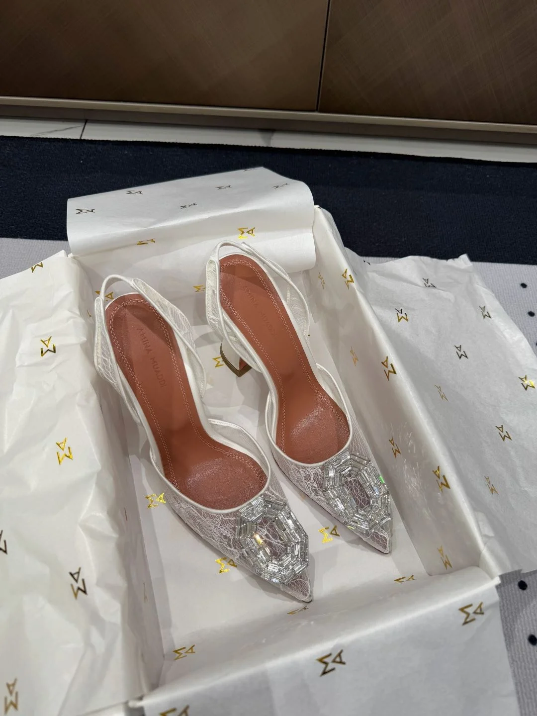 Amina Muaddi Sandals EasyCare 8467