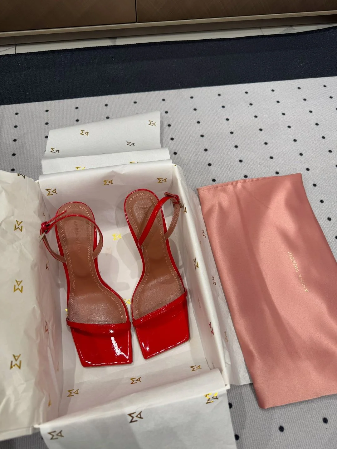 Amina Muaddi Sandals WaterResistant 8445