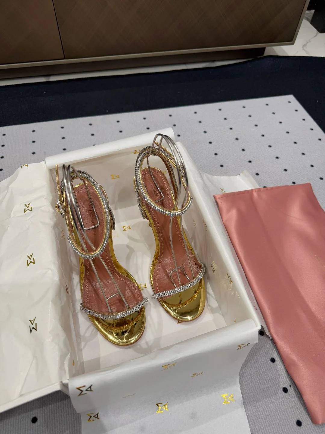 Unisex Amina Muaddi Sandals 8444
