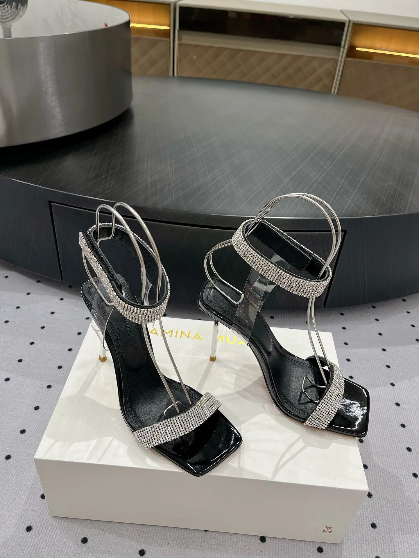 Efficient Amina Muaddi Sandals 8436