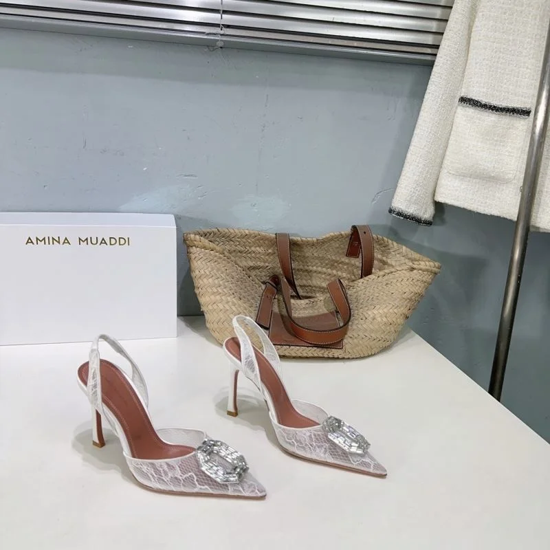 Amina Muaddi Sandals Durable 13146