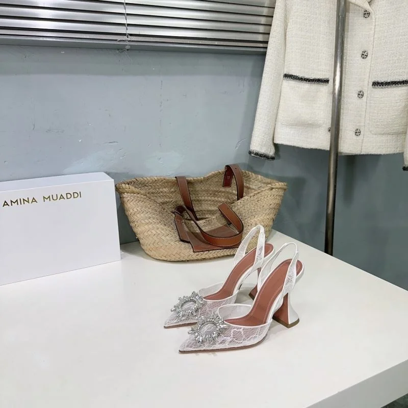 WaterResistant Amina Muaddi Sandals 13136