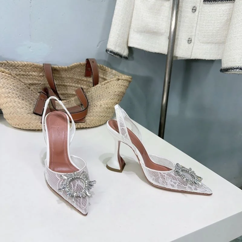 WaterResistant Amina Muaddi Sandals 13136