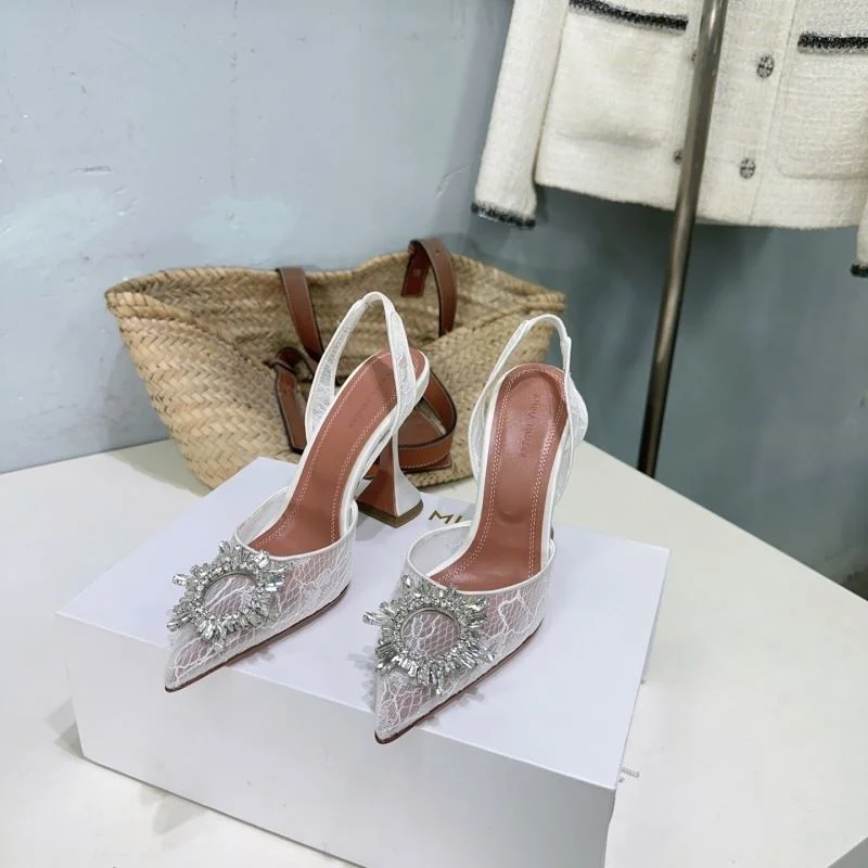 WaterResistant Amina Muaddi Sandals 13136