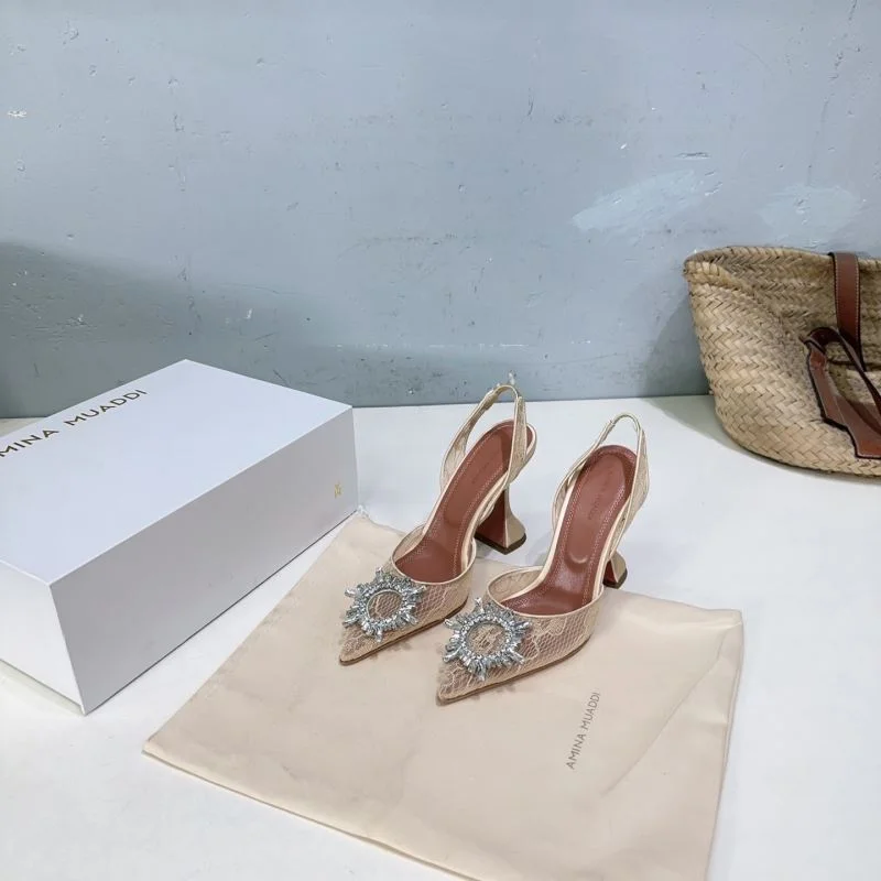 Amina Muaddi Sandals Trendy 13143