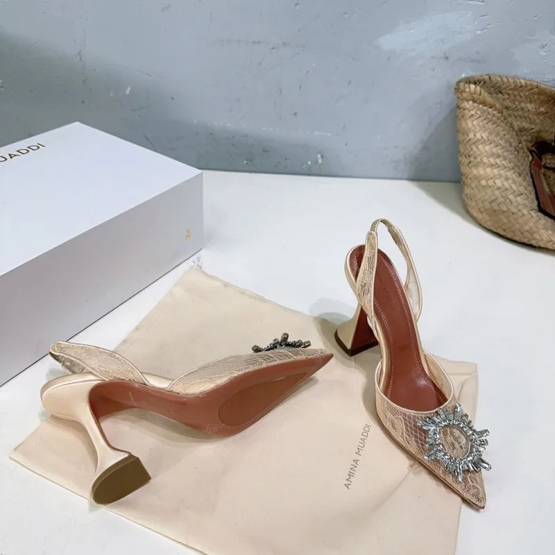 Amina Muaddi Sandals Trendy 13143