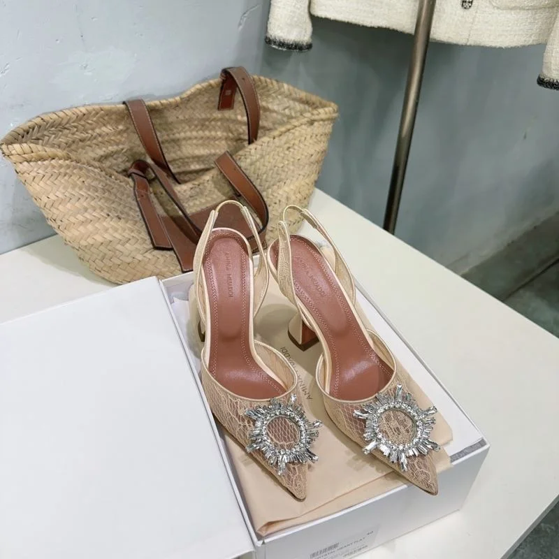 Amina Muaddi Sandals Trendy 13143
