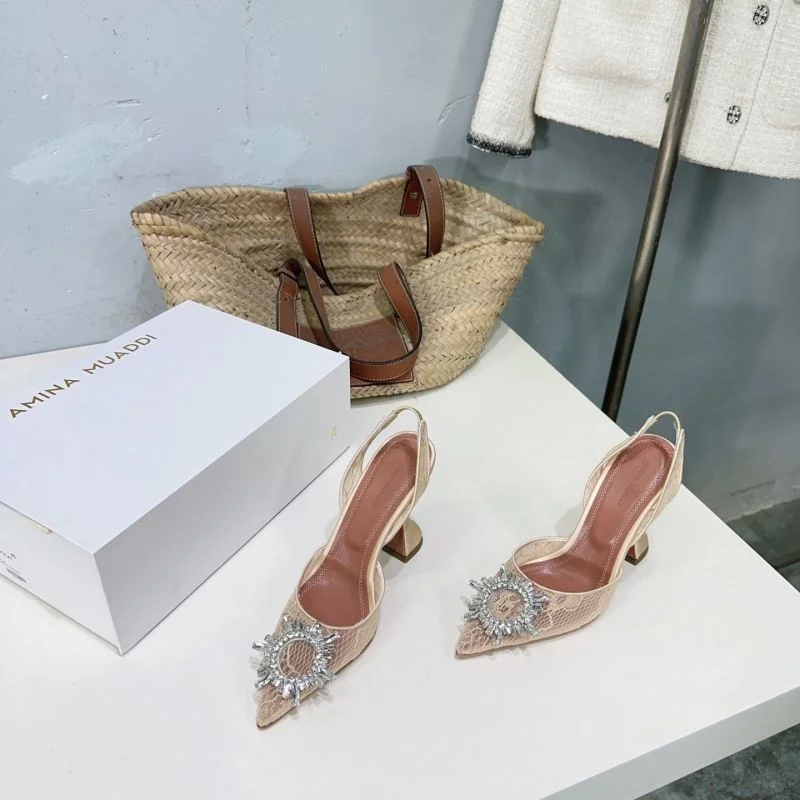 Amina Muaddi Sandals Trendy 13143