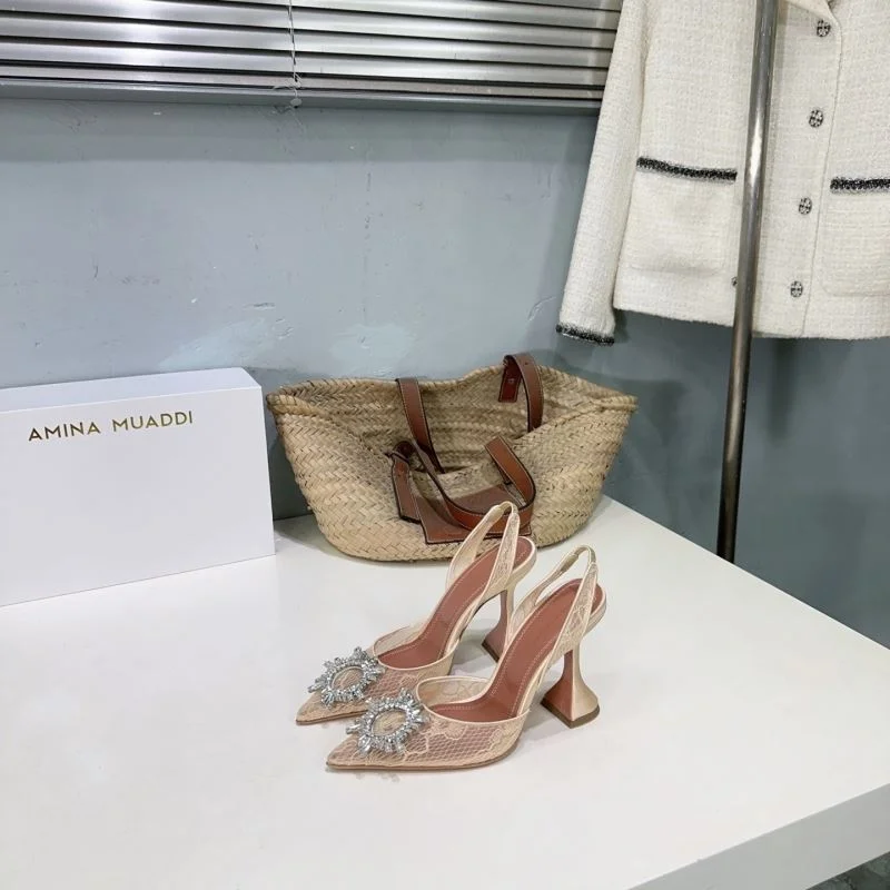 Amina Muaddi Sandals Trendy 13143