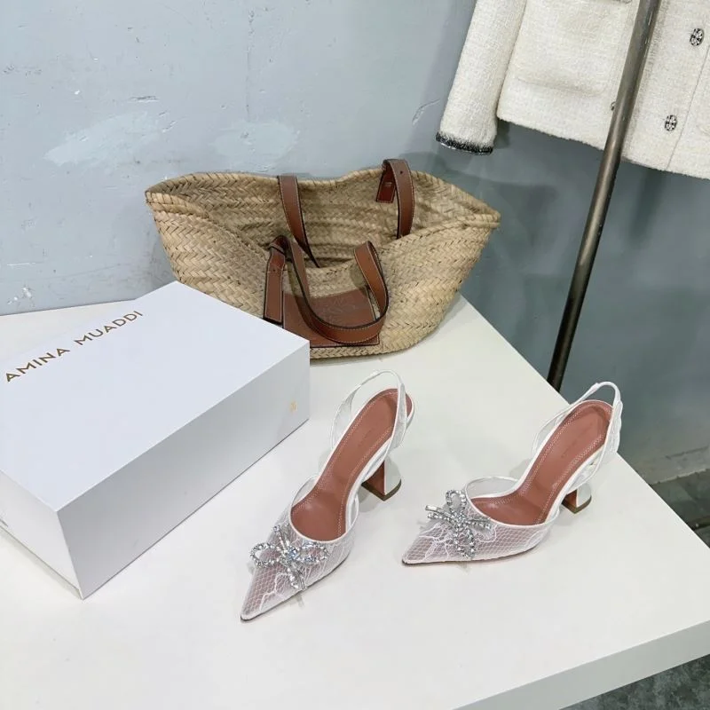 Amina Muaddi Sandals Bright 13138