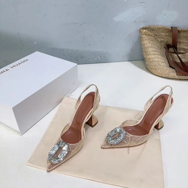 Amina Muaddi Sandals Packable 13172