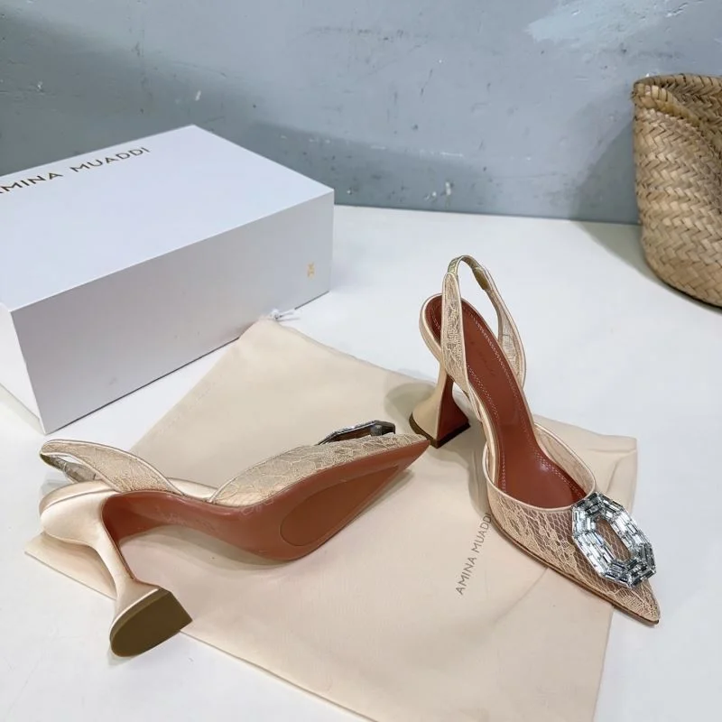 Amina Muaddi Sandals Packable 13172