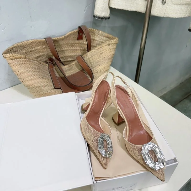 Amina Muaddi Sandals Packable 13172