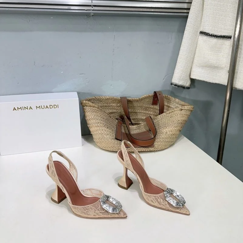 Amina Muaddi Sandals Packable 13172