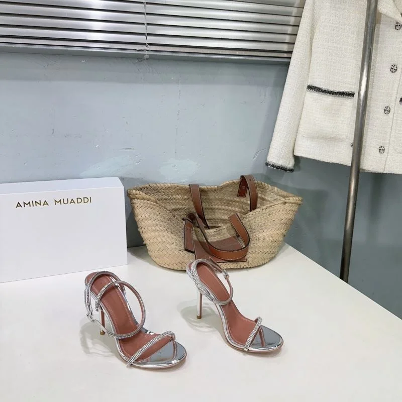 Amina Muaddi Sandals Vibrant 13131