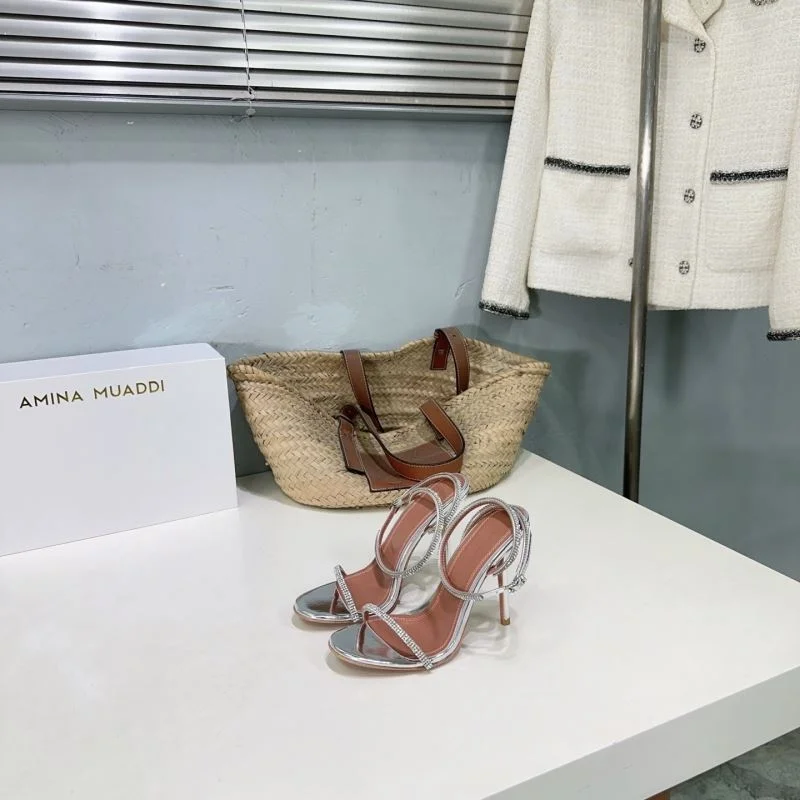 Amina Muaddi Sandals Vibrant 13131