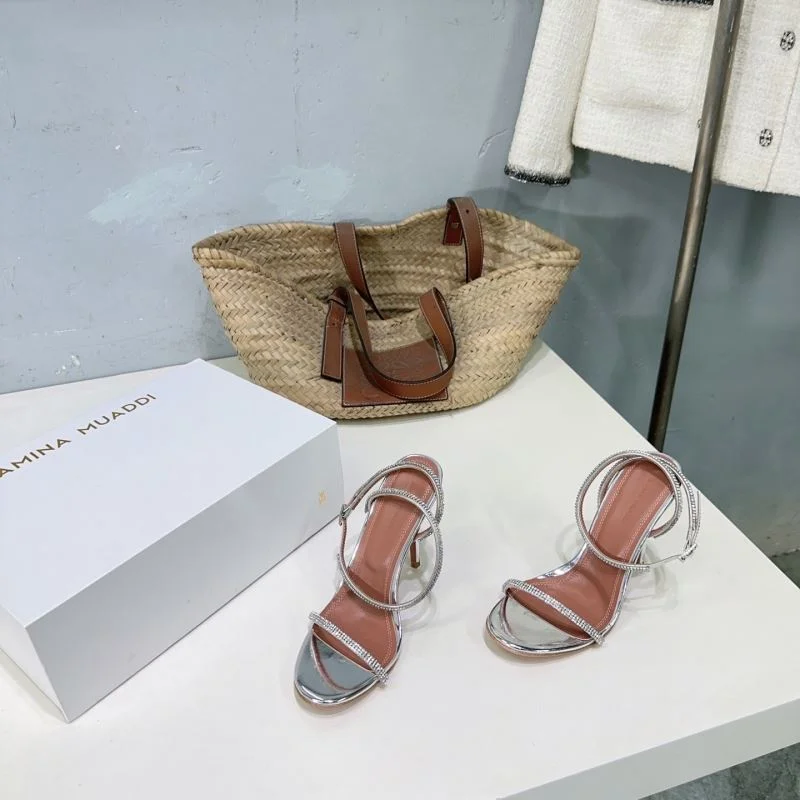Amina Muaddi Sandals Vibrant 13131