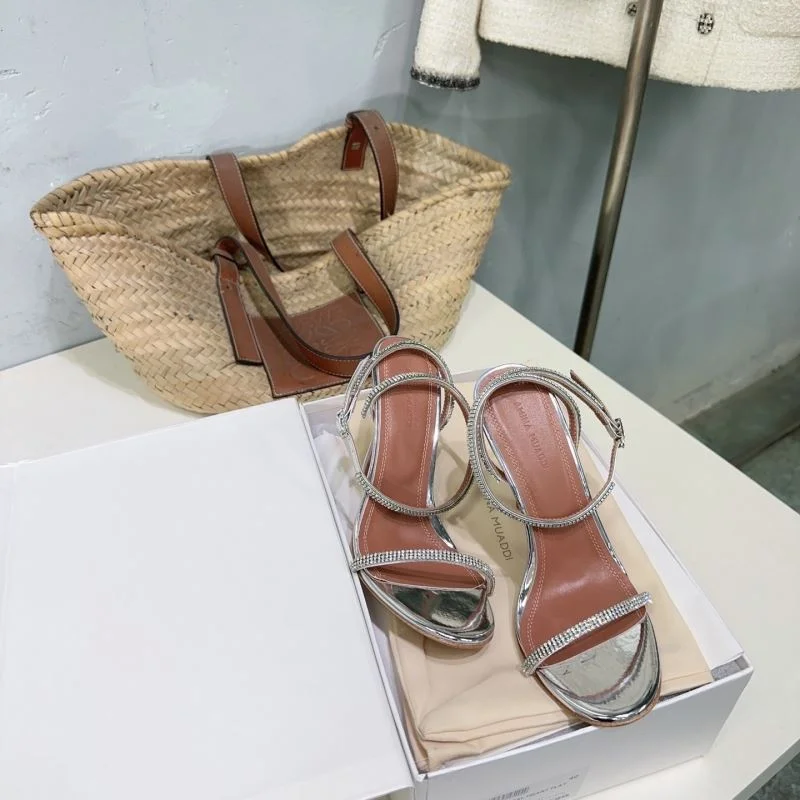 Amina Muaddi Sandals Vibrant 13131