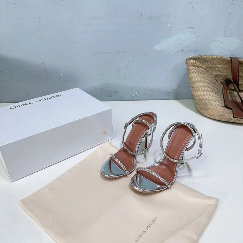 Amina Muaddi Sandals Vibrant 13131