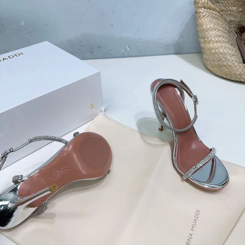 Amina Muaddi Sandals Vibrant 13131