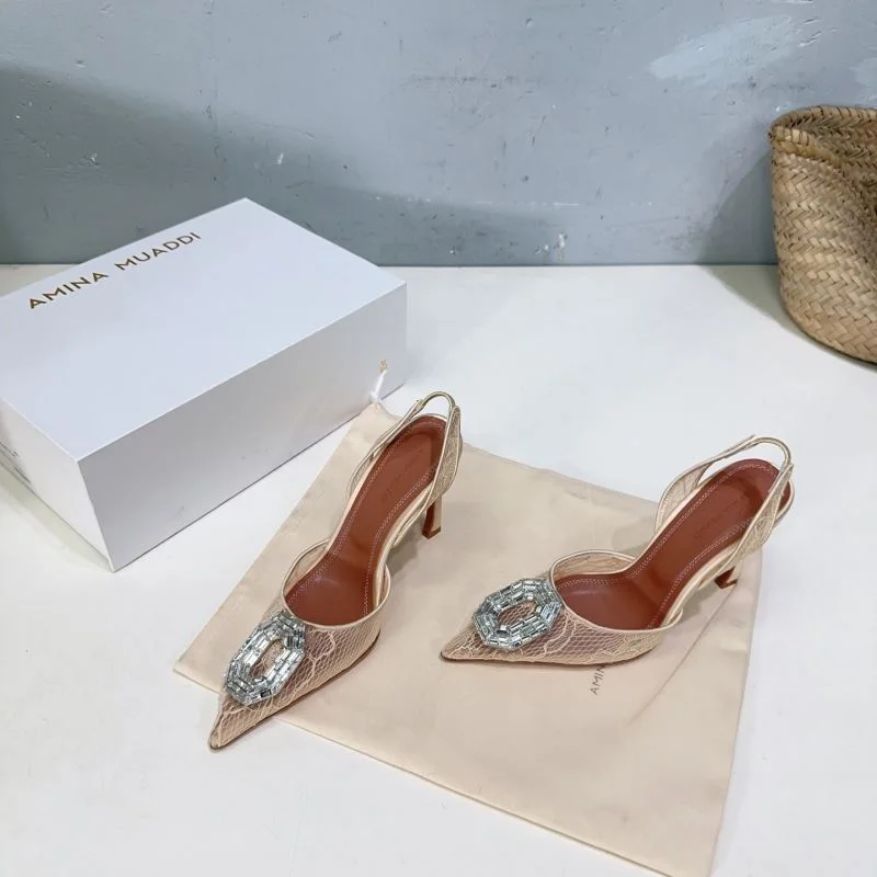 Tailored Amina Muaddi Sandals 13132
