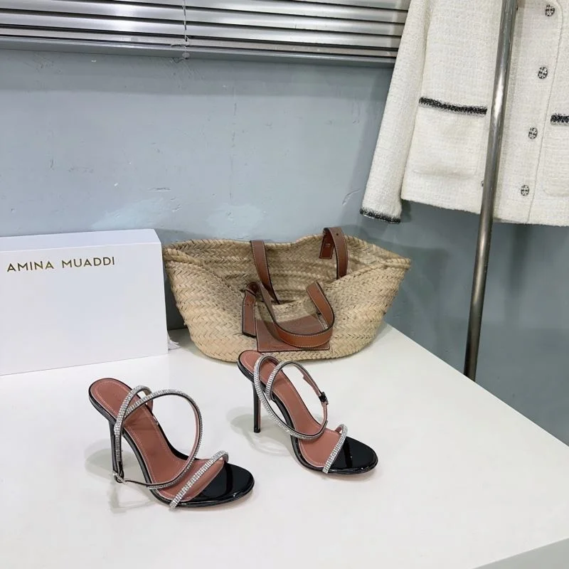 Amina Muaddi Sandals Elegant 13210