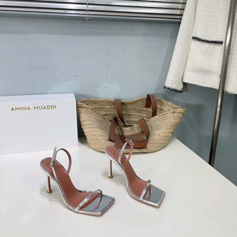 Amina Muaddi Sandals Refined 13121
